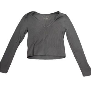 Grey long sleeve tight